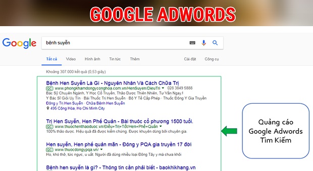 Quảng cáo Google Adwords là gì