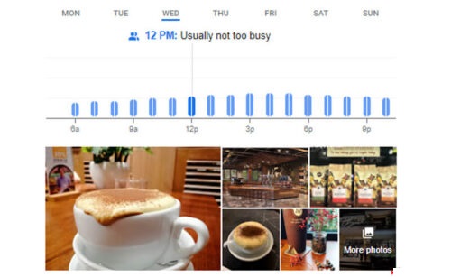 Seo top 1 google map quán cafe 