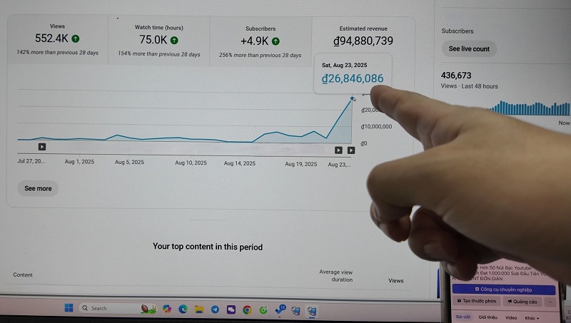 1000k$ 1 ngày - 1 chủ đề – 1 công cụ khi làm video youtube